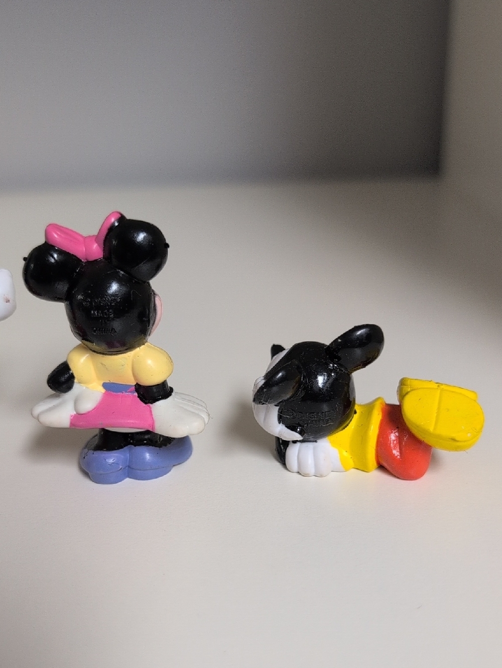 Vintage Mickey Mouse And Friends Mini Rubber Figures 4 Pieces Y2K Disney - Picture 6 of 6